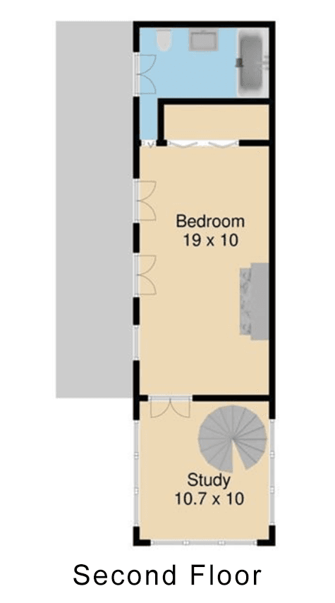 Marigny Maisonette Floorplan